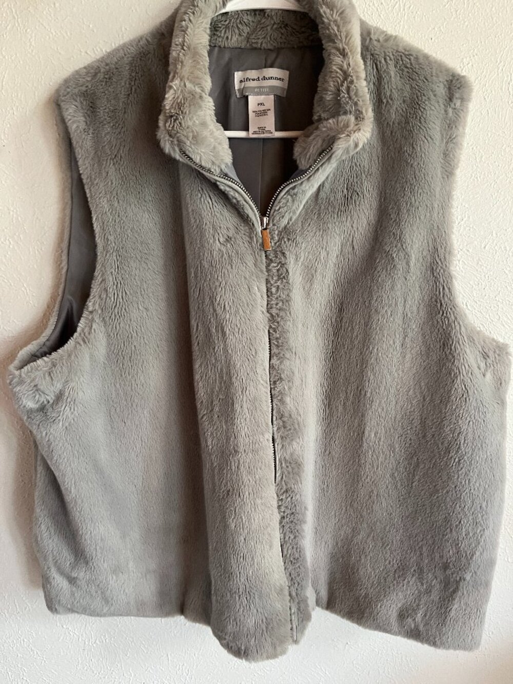 Gray Furry Jacket